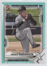 2021 Bowman Draft Aqua 107/199 Brooks Gosswein #BD-21 06y2
