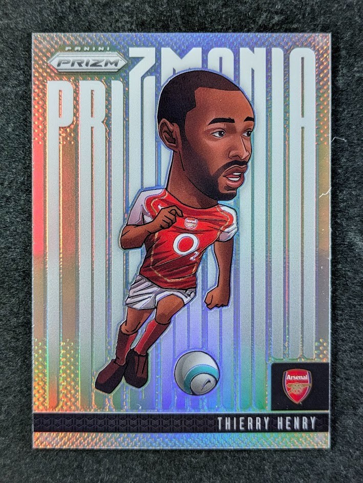 2024-25 Panini Prizm Premier League THIERRY HENRY Prizmania SSP Case Hit #18