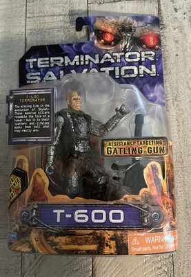 NEW Terminator Salvation T-600 Action Figure Resistance Targeting Gatling Gun