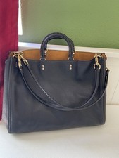 Coach Rogue 36 Black Glove-tanned Pebble Leat...