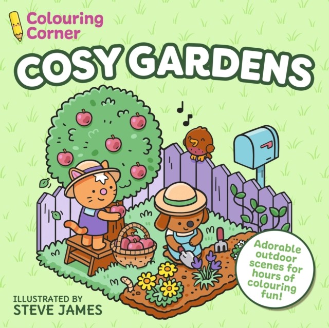 Colouring Corner Cosy Gardens PAPERBACK 9781398865228 - Image 6