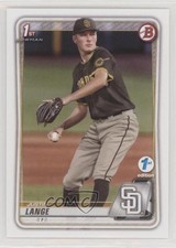 2020 Bowman Draft 1st Edition Justin Lange #BD-99 0a6