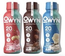 OWYN Only What You Need Vegan Protein Shake Variety Pack Plant Based 12 Count