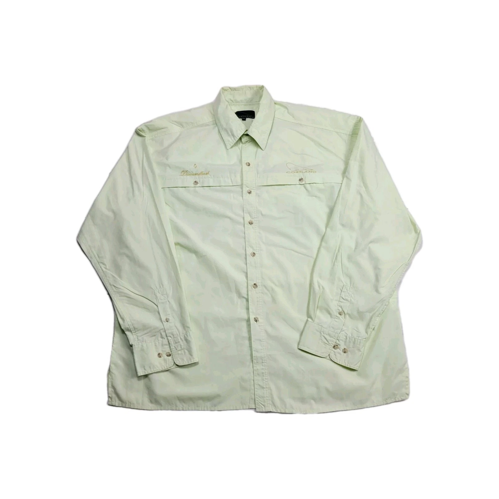 Courtland Fishing Shirt Men's Size XXL Vented Lightweight Outdoor