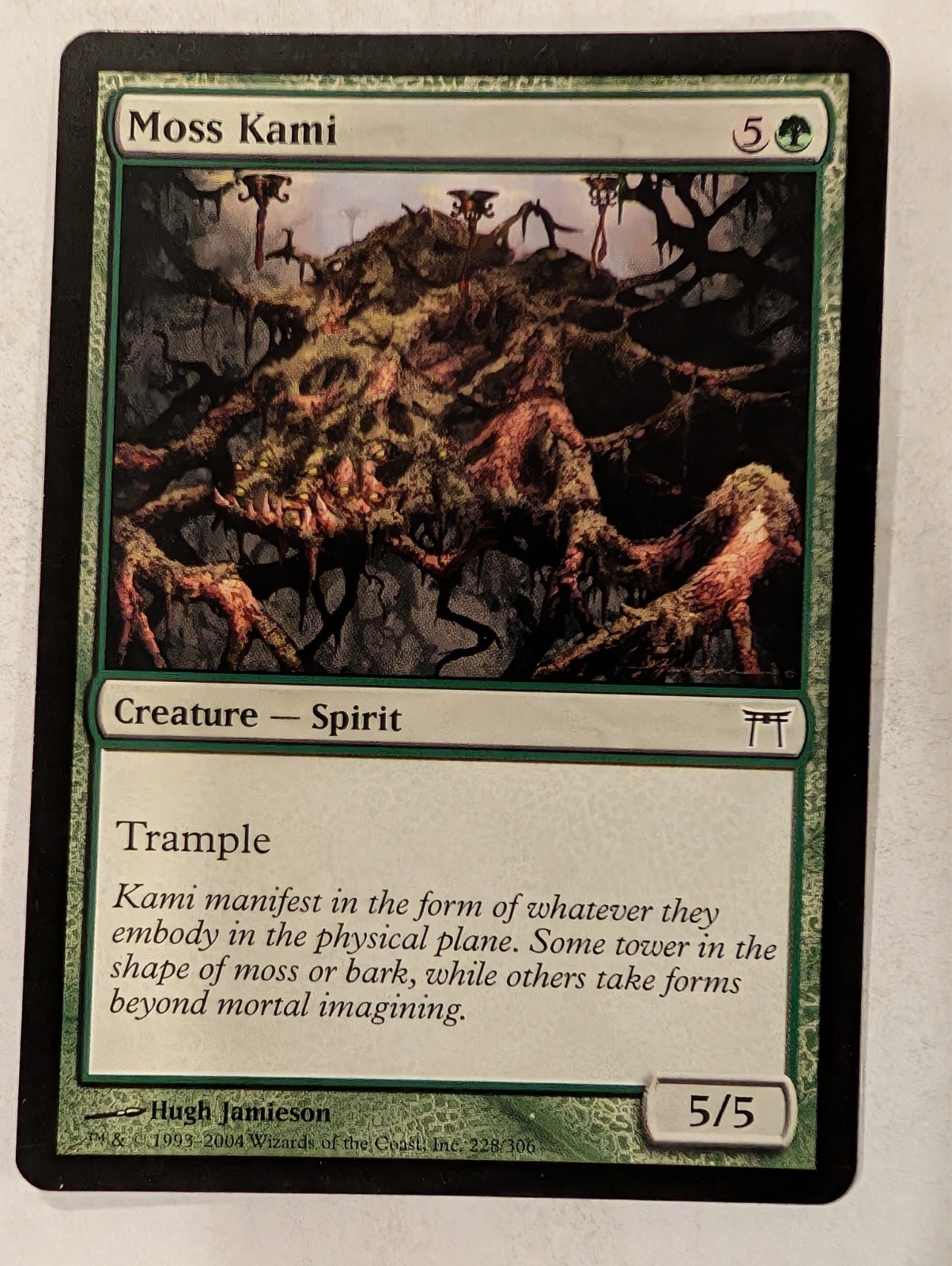 Moss Kami - Champions of Kamigawa - Magic the Gathering MTG Nice!