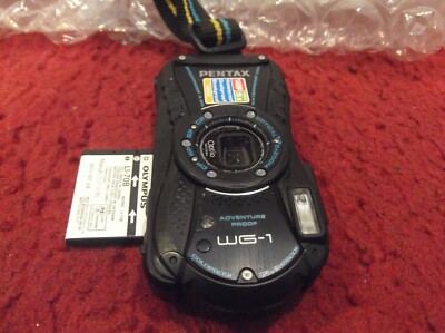 Pentax OPTIO WG-1 14.0MP 5x Water/Shock/Dustproof Digital Camera