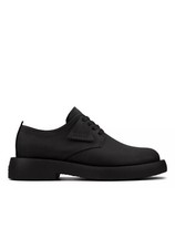 Image of Clarks Originals Ladies MILENO DESERT LONDON Black Leather Derby Shoes 5.5 D