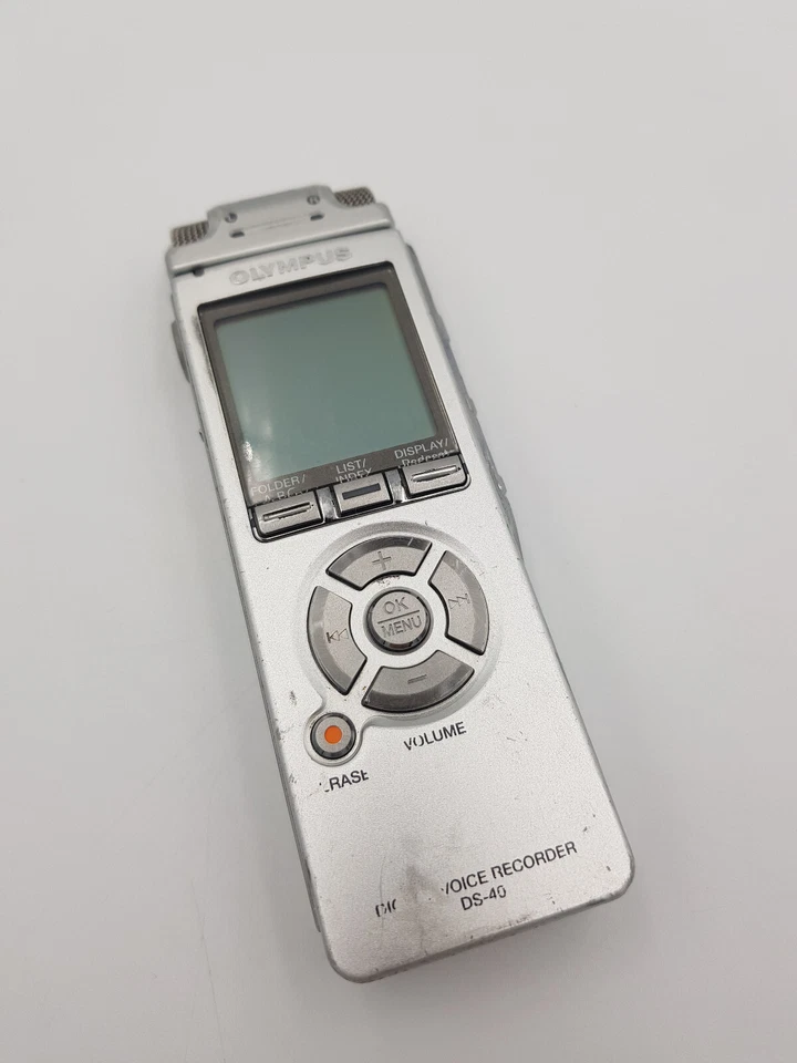 Olympus DS-40 Digital Voice Recorder Dictaphone Dictation Handheld Machine USB - Image 2 of 4