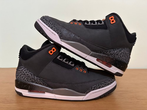 Air Jordan 3 Retro 'Fear' 2023 - Size UK 6.5 - Used - Picture 2 of 9