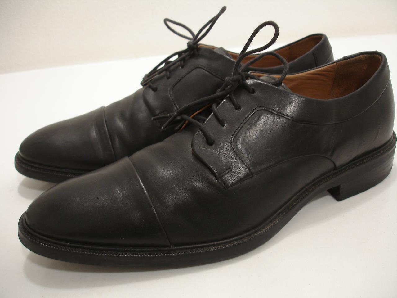 SAOLA Scarpe eleganti da uomo 9 M Cole Haan Lenox Hill Cap Toe Oxford in pelle nera grandi taglie forti