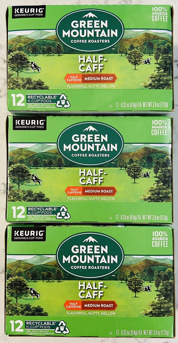 Green mountain half top caff k cups