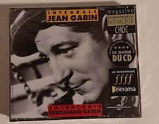 JEAN GABIN " L'intégrale" - COFFRET 2 CD + SON LIVRET - NEUF -