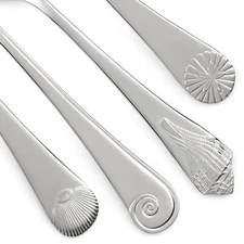 Reed & Barton SEA SHELLS Stainless 18/10 Korea Silverware CHOICE Flatware