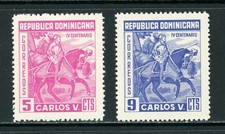 Dominican Republic Scott #516-517 MNH Charles V 400th Death ANN $$