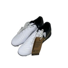 Nike Phantom GX II Academy TF Shoes - White/Black/Gold - FJ2577-100 - Size: 6.5