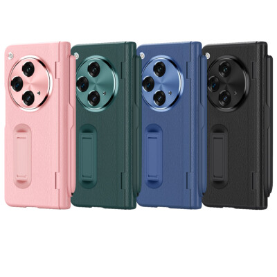 For OnePlus Open Full Body Stand Case with Stylus Pen Built-in Screen  Protector