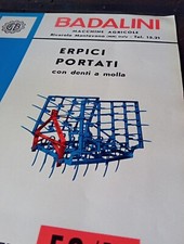 BADALINI ERPICI PORTATI DENTI A MOLLA trattori pubblicitario vendita originale