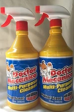 2 Doctor Mecanico Multi-Purpose Cleaner + Degreaser 32 oz-Original Scent Protect
