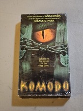 Komodo (VHS 2000) Jill Hennessy Creatures Horror Sci-Fi Thriller Dragon