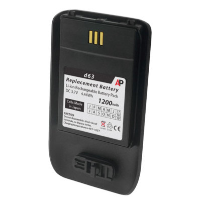 Replacement Battery for Ascom d63 Phone. 1200mAh