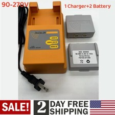 2X Battery 68300900 For HETRONIC Remote Control Hetronic UCH-2 Battery Charger