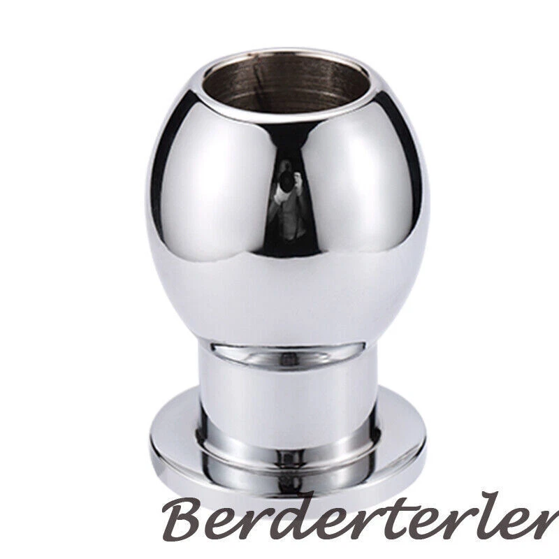 Metal Enema Anal Plug Dilatador Hueco Anal Butt Plug Acero Inoxidable Anal Juguete Sexual Foto 3 de 4