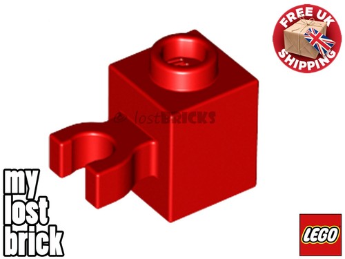 LEGO - Part 60475 - Bricks 1x1 with Clip on Side + NEW +SELECT COLOUR / QUANTITY - Picture 10 of 14