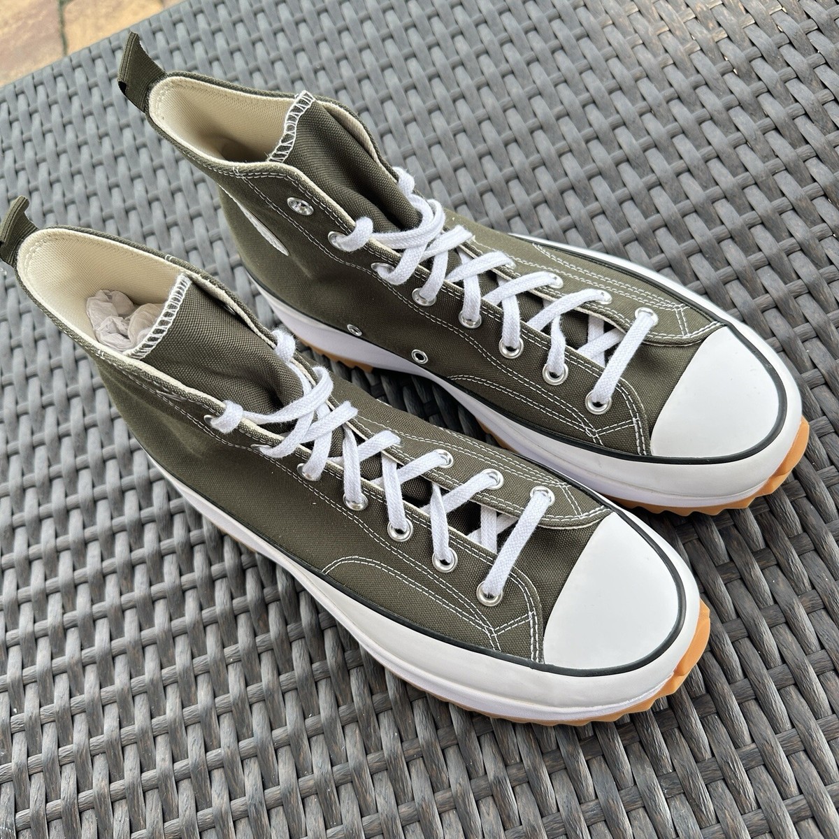 Converse Run Star Hike High Cargo Khaki Men display picture 2