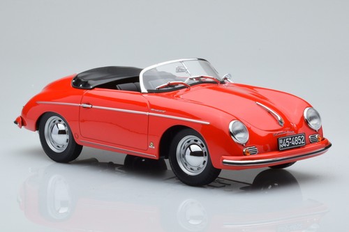 187461 Porsche 356 Speedster Red Norev 1/18 - Imagen 4 de 6