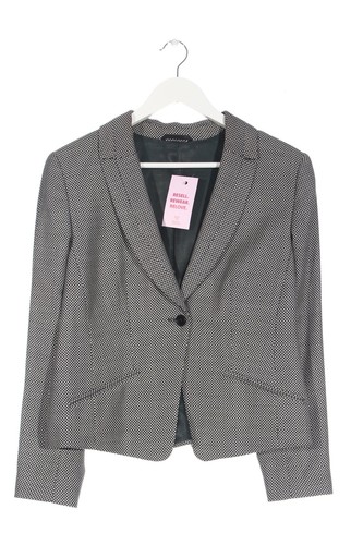 Blazer Long Femme Dinomoda - Taille 40 - Gris Clair Viscose/acétate - Occasion Bon état
