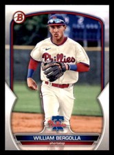 2023 Bowman Prospects #BP-67 William Bergolla Philadelphia Phillies
