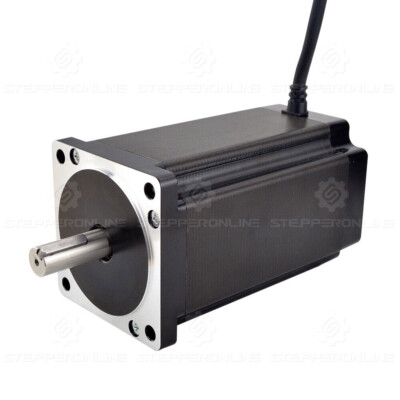 STEPPERONLINE Nema 34 Schrittmotor 12Nm/8.2Nm/4.8Nm Φ14mm 6A 1.8° CNC Router