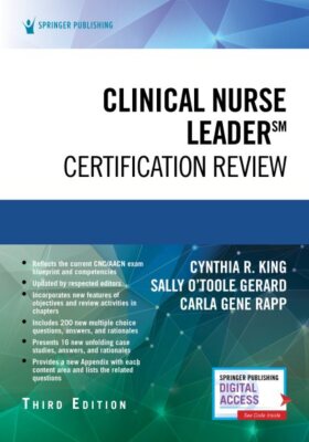 Clinical Nurse Leader Certification Review, Paperback by King, Cynthia R. (ED...