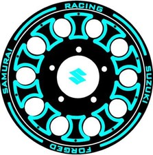 Suzuki Samurai Rims Decals Rings Aros Argollas Stickers Calcomanias Turquesa Suzuki Samurai Rims Decals Rings Aros Argollas Stickers Calcomanias Turquesa