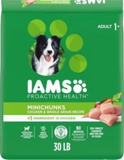 Iams ProActive Health Adult MiniChunks Dry Dog Food 30-lb Free Shipping