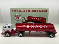 First Gear Texaco White 5000 Gallon Aviation Tanker #19-2202 Truck.