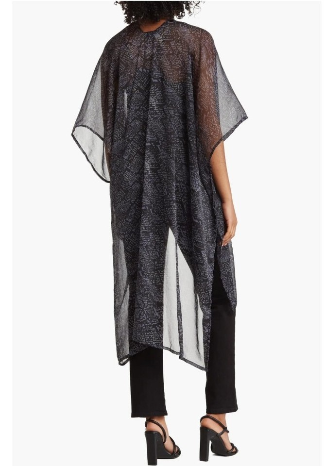 $78 NWT RACHEL Rachel Roy Swimsuit Snake Print Cover-Up Ruana (SZ XS ...