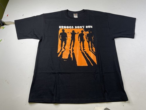 Vintage 90s “Droogs Dont Run” A Clockwork Orange Movie Promo Tee T Shirt Size XL - Picture 1 of 5