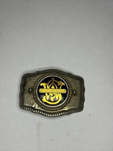 Vintage Smith And Wesson S&W Belt Buckle