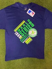1989 Oakland Athletics - World Series - NWT - Vintage MLB Tee XL 