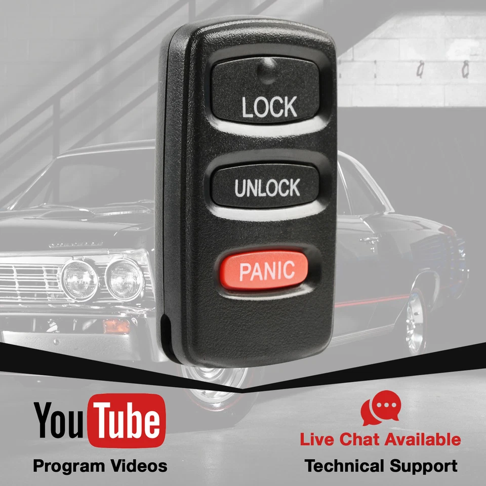 Remote Fob for 00 01 02 2003 2004 2005 2006 Mitsubishi Montero (OUCG8D-522M-A) Foto 3 de 4