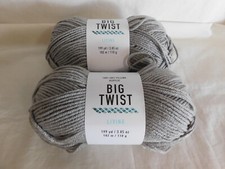 Big Twist Living Gray lot of 2 Dye Lot 192976