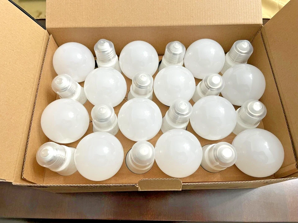 24-Pack GE A19 LED General Purpose Contractor Pack Non-Dimmable Lightbulbs - Image 2 of 4
