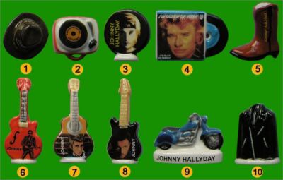 2019 PRIME BORN ROCKER JOHNNY HALLYDAY ROCK COLLECTION FEVE