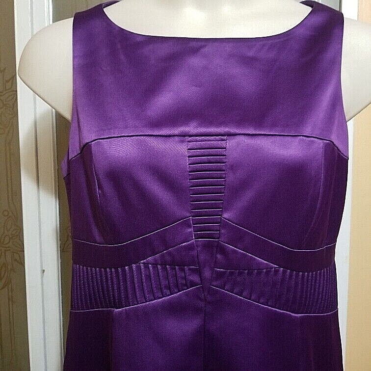 dressbarn purple dress Dress Barn Women Purple Cocktail Dress with Ruffles Size 6