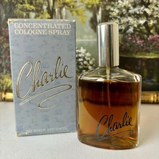 Very Vintage CHARLIE Concentrate Cologne 3.5 3 1/2oz NEW Old Stock perfume