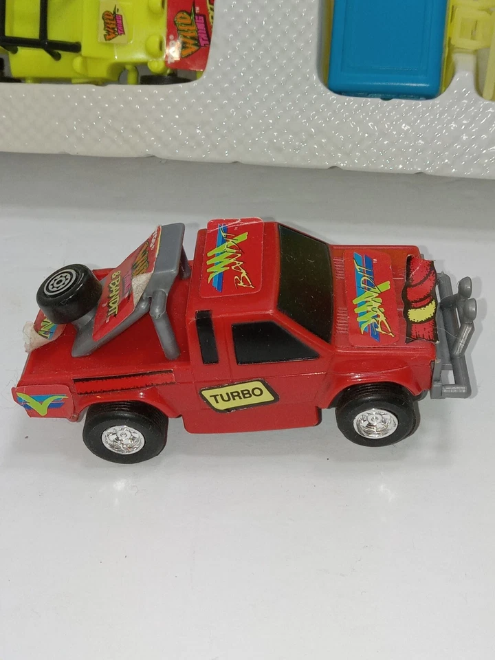 Vintage Tyco Battery Operated Racing Set Slot Cars With Bandit And Wild Thing - Image 4 of 4