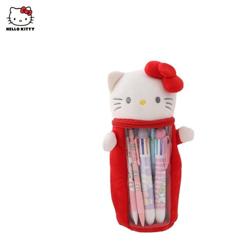 KT cat Plush Toy Pencil Case Pen Holder Storage Bag Gift - Picture 5 of 20