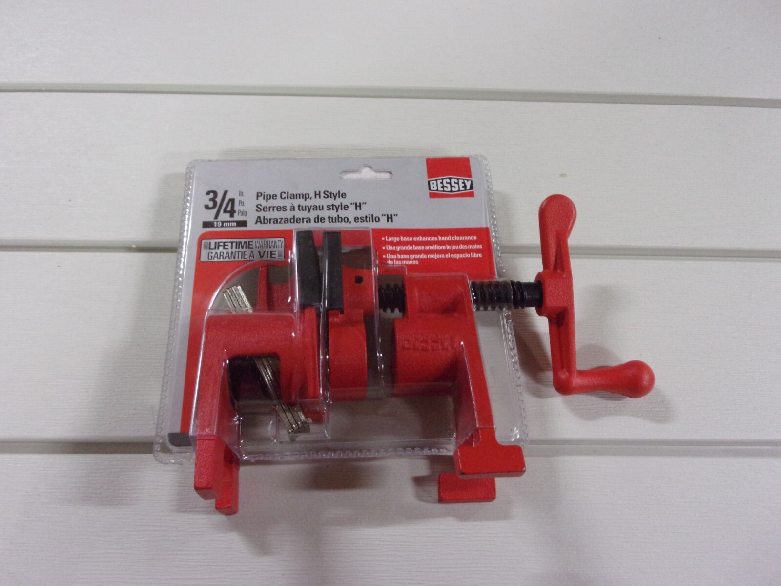NEW BESSEY 3/4" HSTYLE PIPE CLAMP BPCH34 eBay