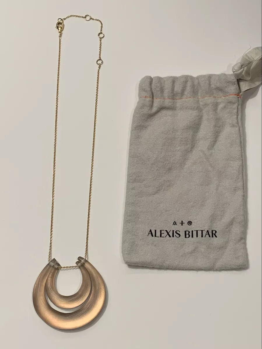 Alexis bittar sale horseshoe necklace